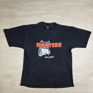 Vintage Hooters Atlanta Georgia‎ Owl More Then A Mouthful Shirt Size Large